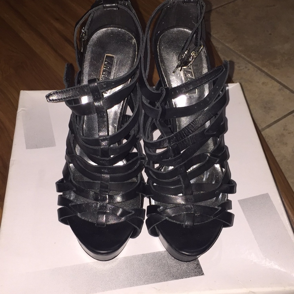 New with box black heels